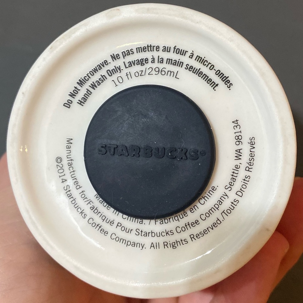 Starbucks ceramic mug/tumbler - Picture 7 of 10